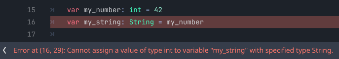 Simple type error